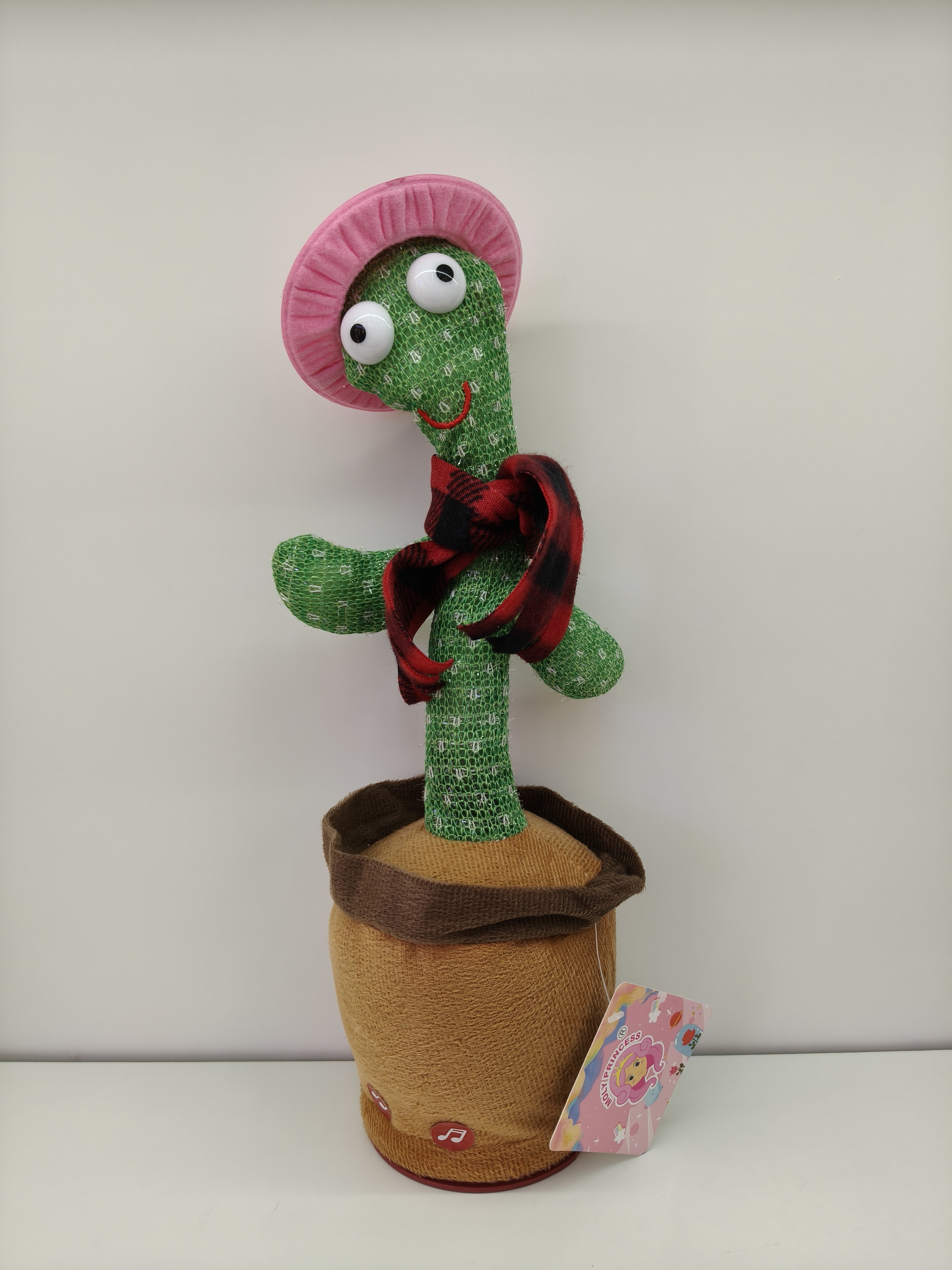 Style A simple clothing: Cactus learning to speak and dance, cactus Twisting toy Item Picture