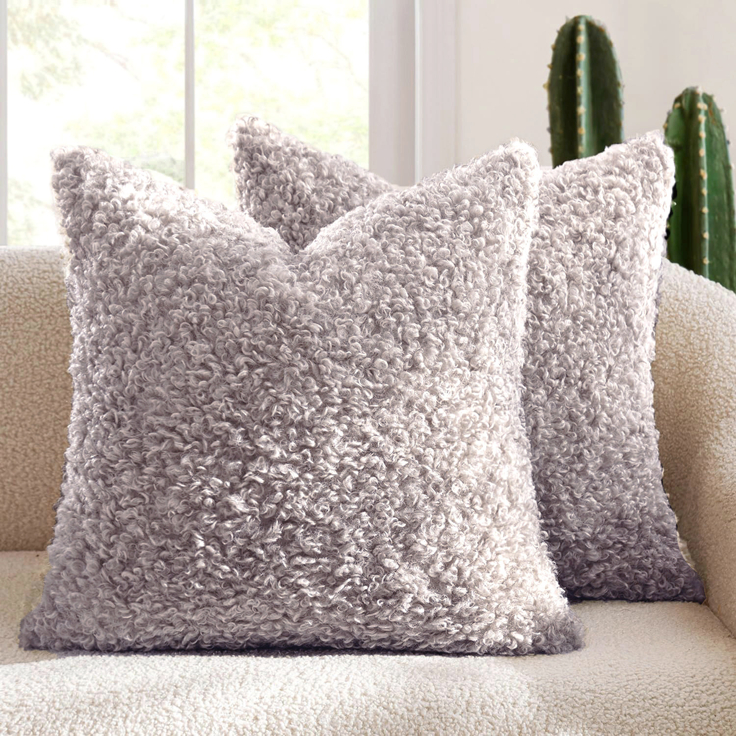 Peluche acolchado cálido hogar cojín sofá apilado cálido festival artículos de decoración para el hogar almohada suave y cálida - 3