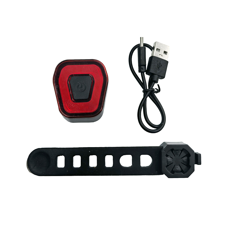 251013 luz trasera USB recargable COB luz trasera bicicleta de montaña luz trasera bicicleta nocturna luz de advertencia de seguridad pic 12