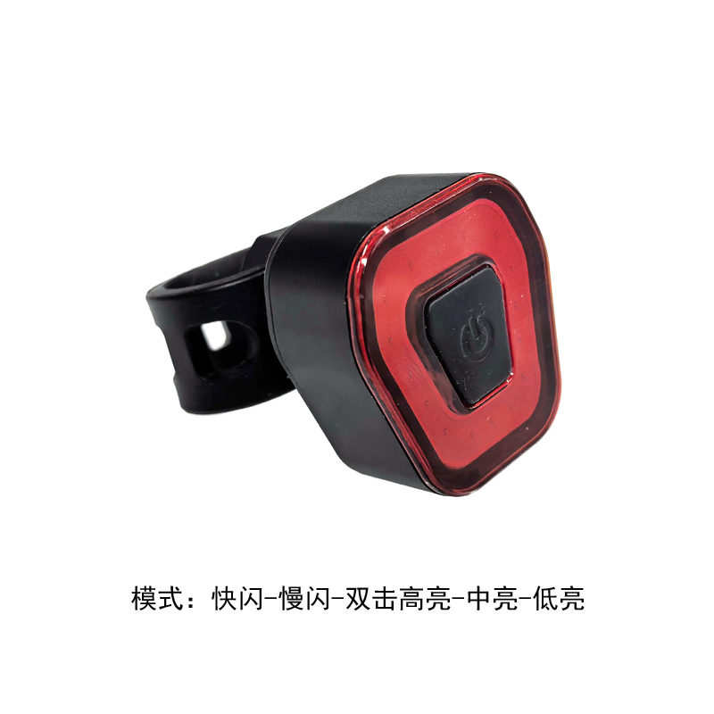 251013 luz trasera USB recargable COB luz trasera bicicleta de montaña luz trasera bicicleta nocturna luz de advertencia de seguridad pic 5