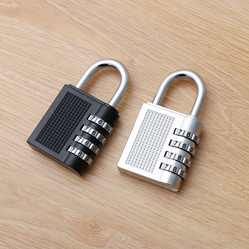 Multi-functional intelligent electronic password padlock, anti-theft security password lock, black password lock, home and office anti-picking Application Scenario