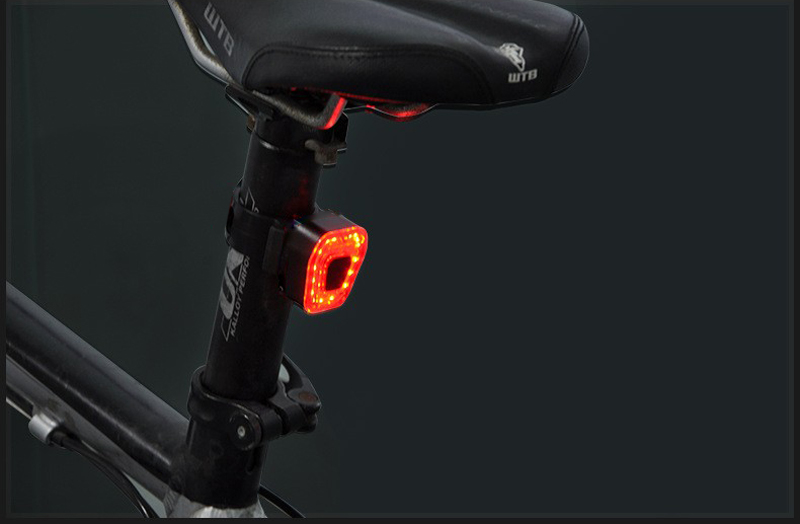 251013 luz trasera USB recargable COB luz trasera bicicleta de montaña luz trasera bicicleta nocturna luz de advertencia de seguridad pic 11