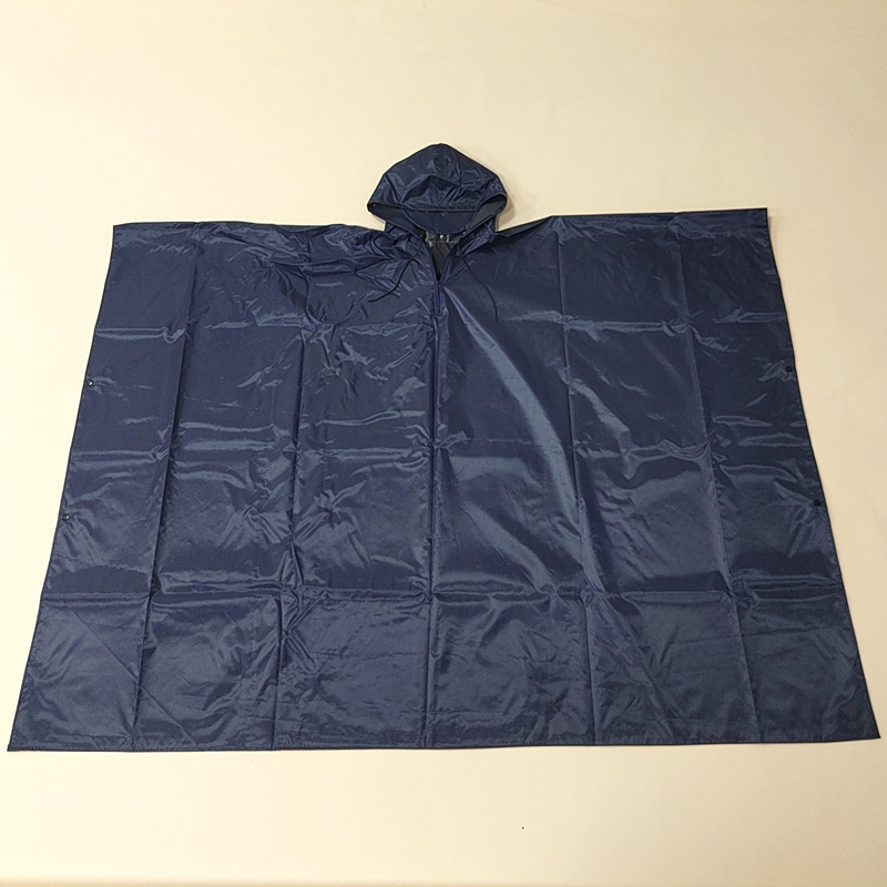 Li Wang's new-style trendy PVC cape raincoat for outdoor travel, rain and wind protection, factory wholesale and direct sales Item Picture
