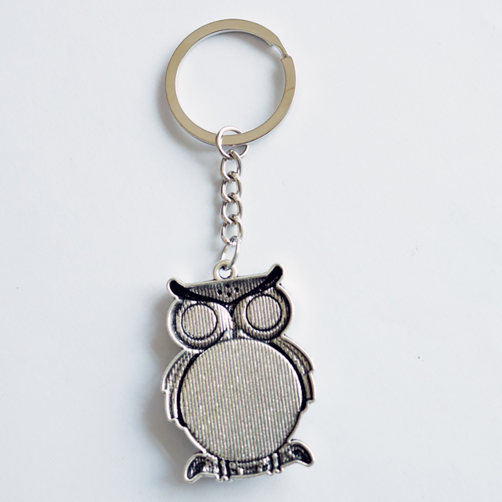 Greek and Turkish blue eye keychain accessory, alloy owl 10CM pendant, modifiable and customizable, available in stock SIYAO ACCESSORIES Specification image