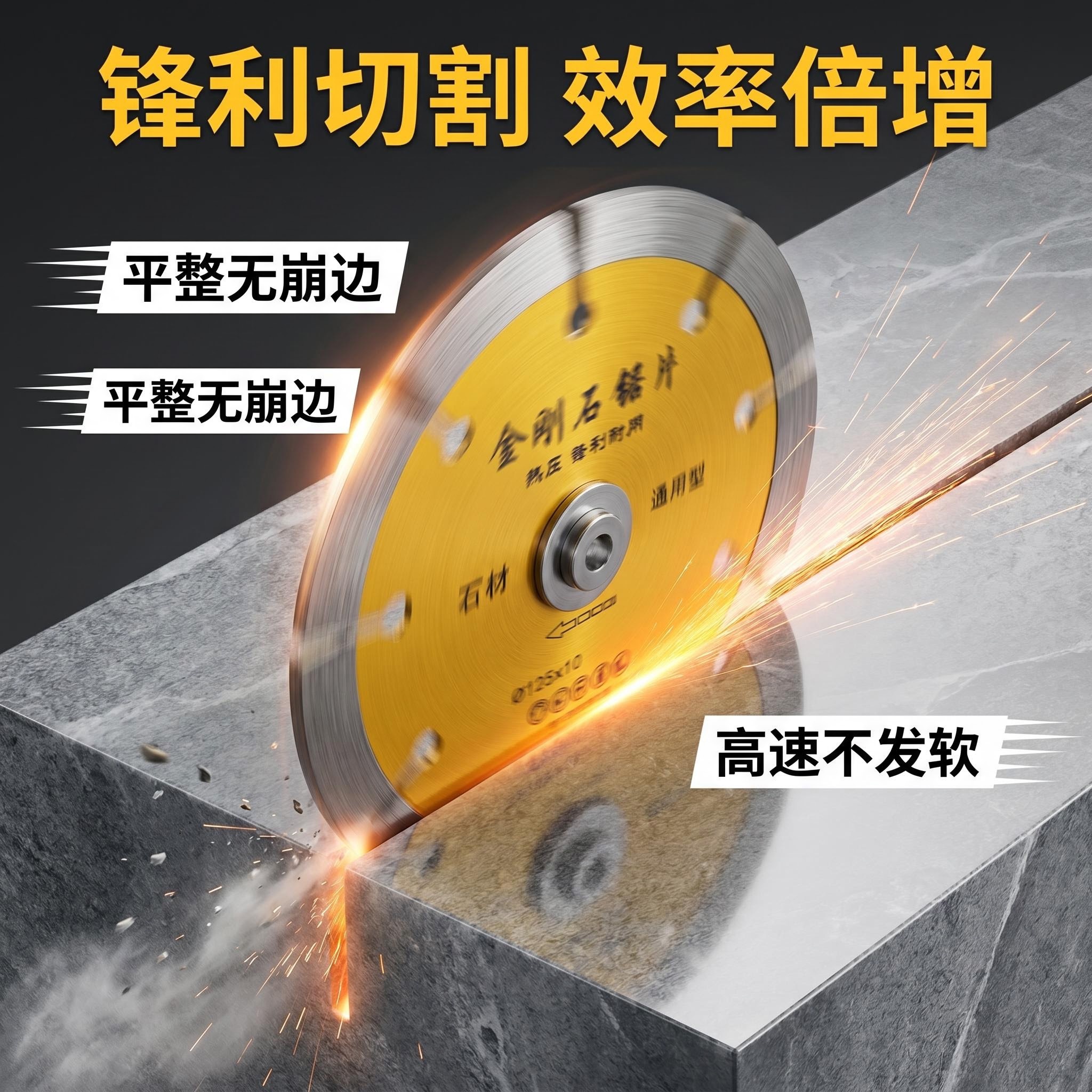 Wholesale of dry and wet dual-purpose hot-pressed diamond saw blades for stone, concrete and granite, which are highly efficient and durable Application Scenario