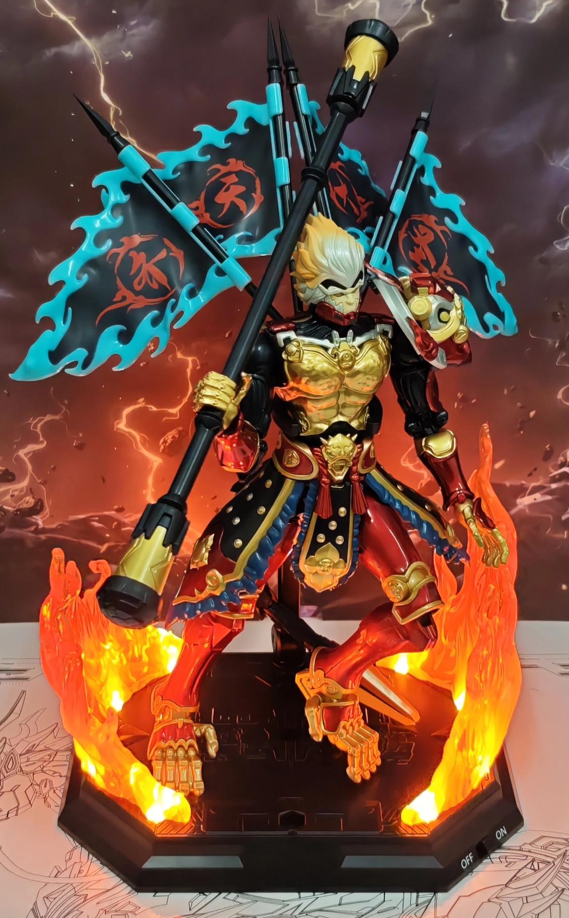 Create a movable model of Sun Wukong and the Great Sage Qitian Assembly Item Picture