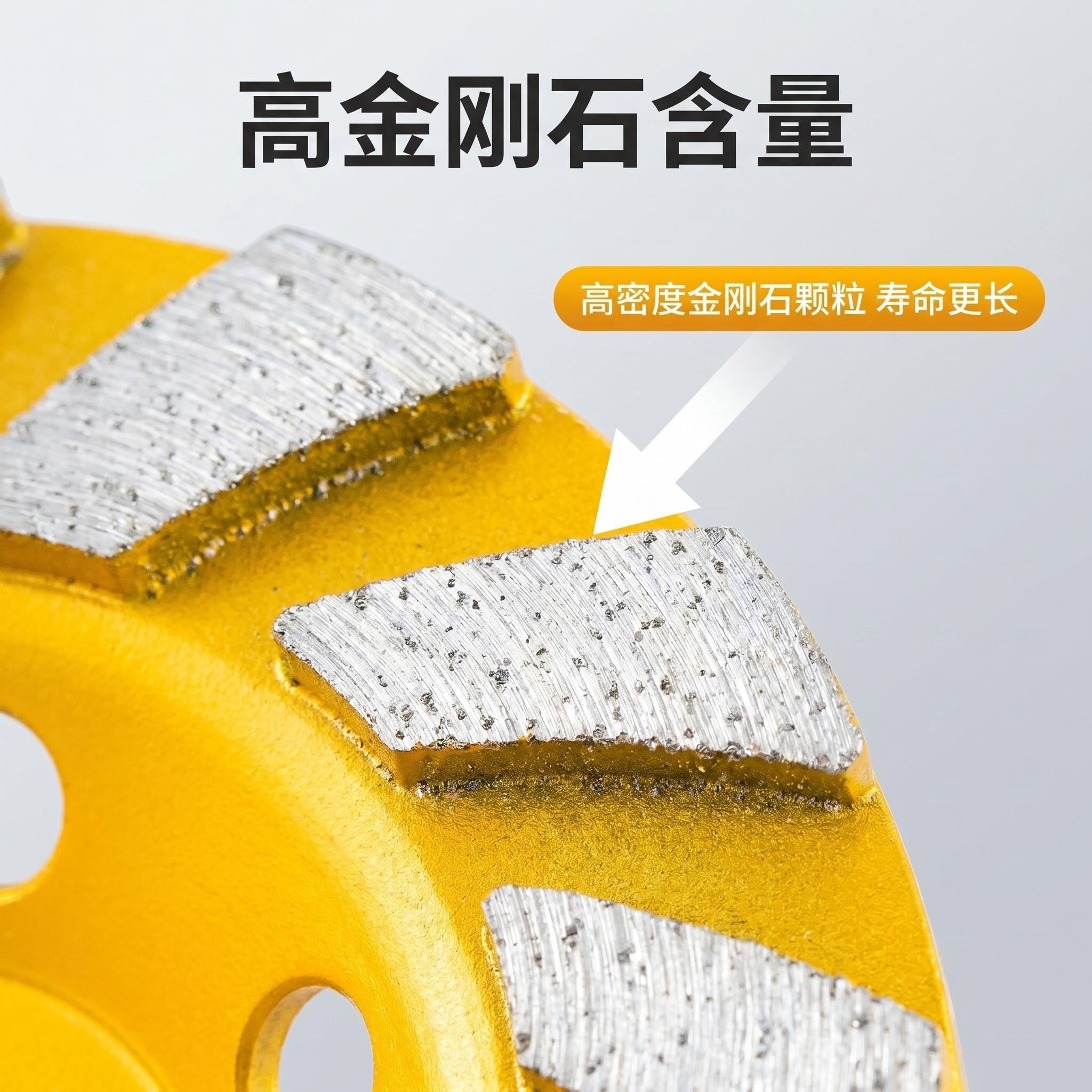 Diamond grinding wheels, wear-resistant grinding tools, industrial accessories for diamond grinding wheels Specification image