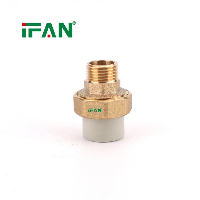 IFAN Full Size Male Thread Brass Union Water PPR Pipe Fittin Specification image