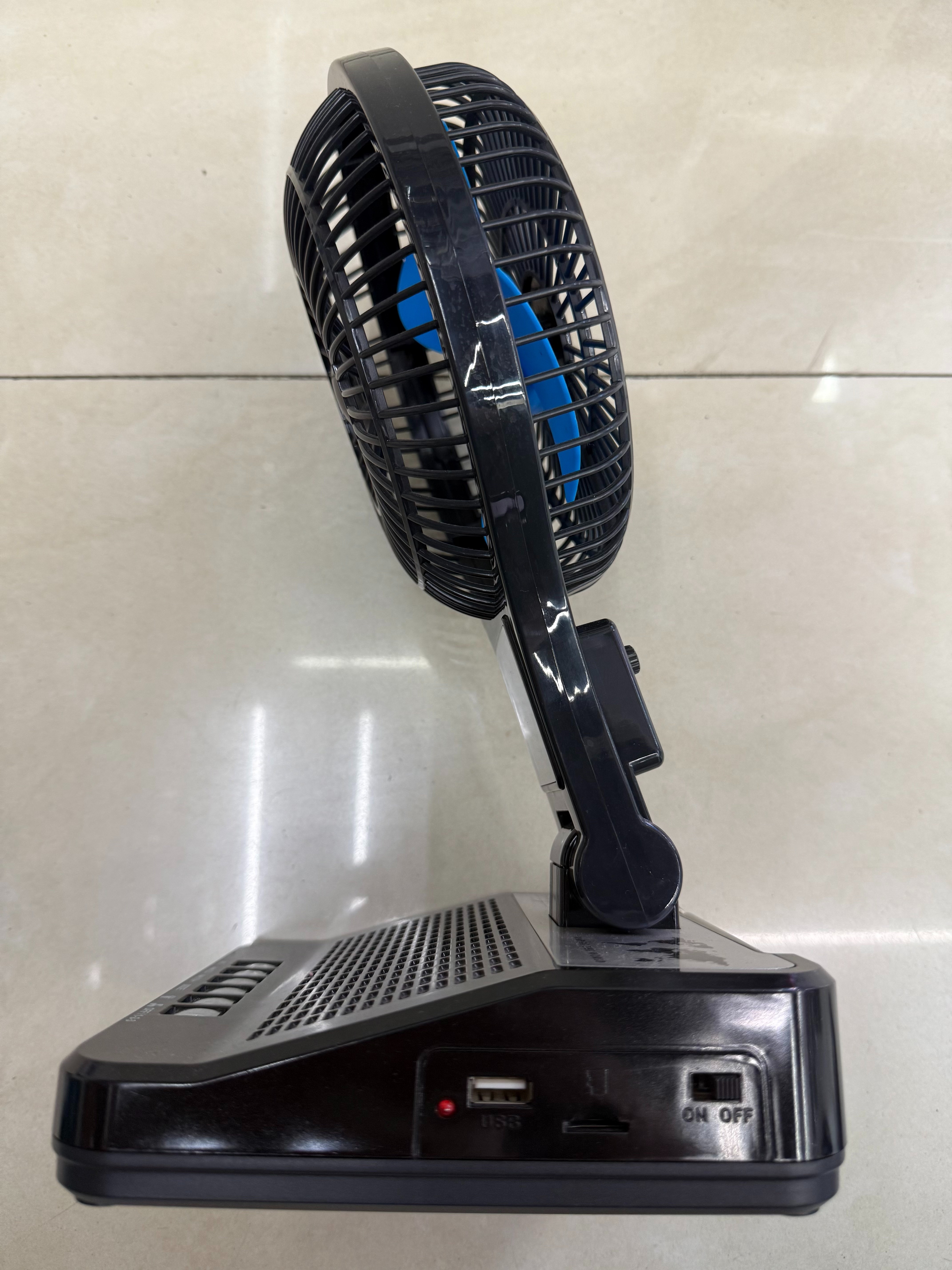 XB-975C multi-functional fan radio Bluetooth speaker with clock, desktop ornament, USB music, TF card for playing music, for the elderly to charge, cool, dissipate heat and blow air Specification image