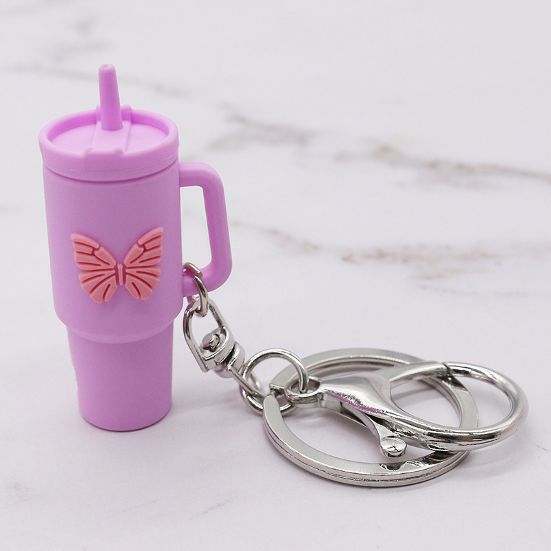 مفاتيح فنجان الشاي اللينة ربط جراد البحر مع الفراشات Item Picture