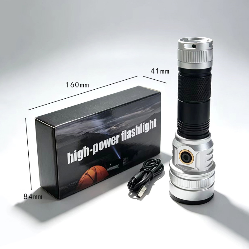D13 Dimming flashlight, high-intensity flashlight, high-intensity flashlight, aluminum alloy flashlight, high-brightness flashlight Application Scenario