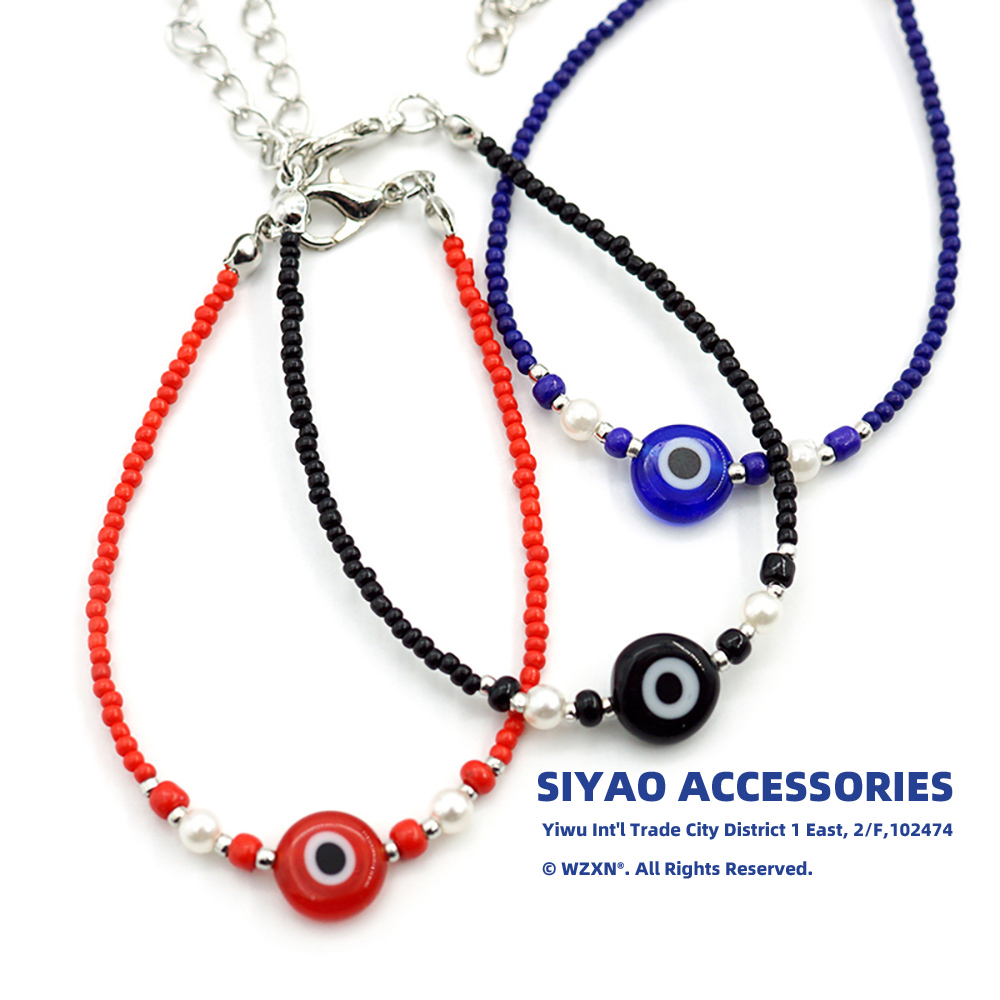 Blue Eye Jewelry, Devil's Eye, Turkish Blue Eye style, Yiwu Siyao Turkish Evil Eye