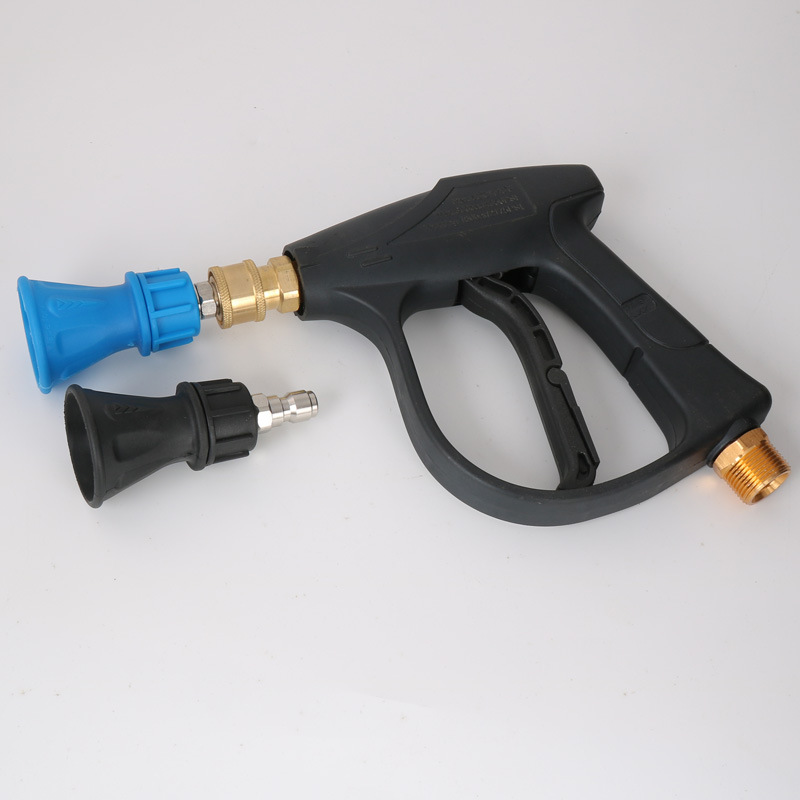 High-pressure car wash machine 1/4 quick-insert nozzle Lotus turbine fan-shaped nozzle 25030 40040 cleaning machine accessories Application Scenario