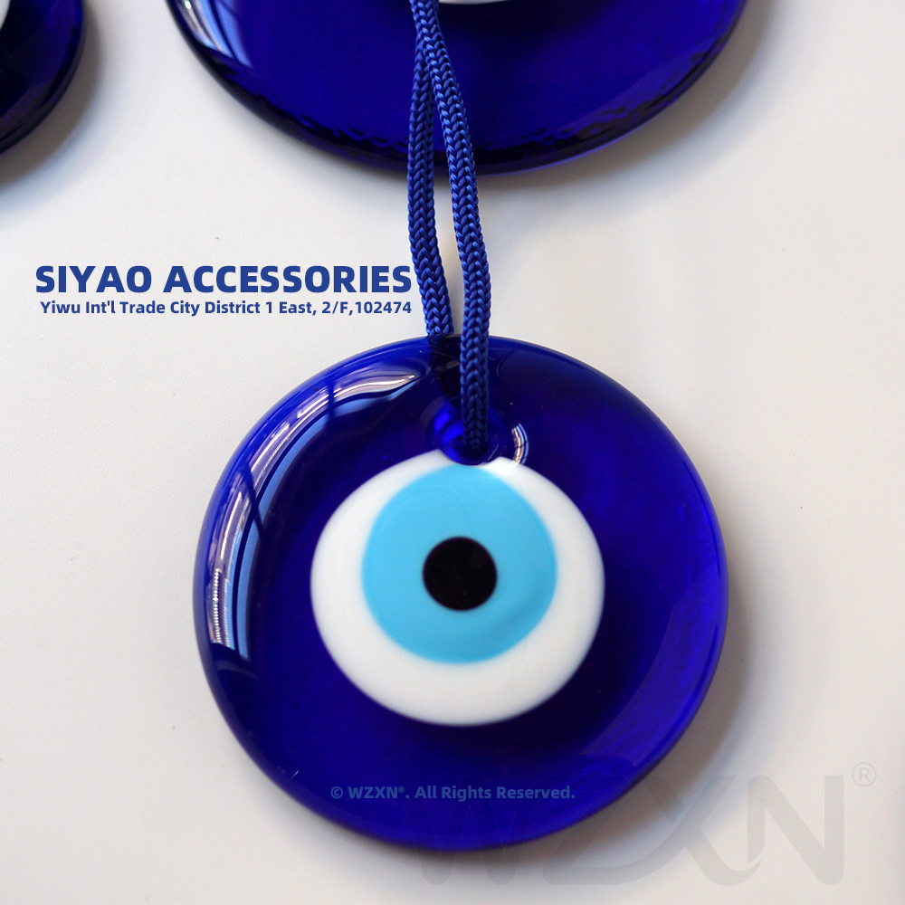 Glass Demon eye Blue Eye jewelry accessories, Turkish and Greek handmade souvenirs manufacturer wholesale customizable Siyao evil eye Item Picture