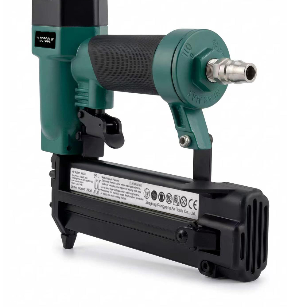 DOTOOL factory direct sales pneumatic nail gun H640 mosquito nail gun, woodworking nail gun, home decoration details Picture