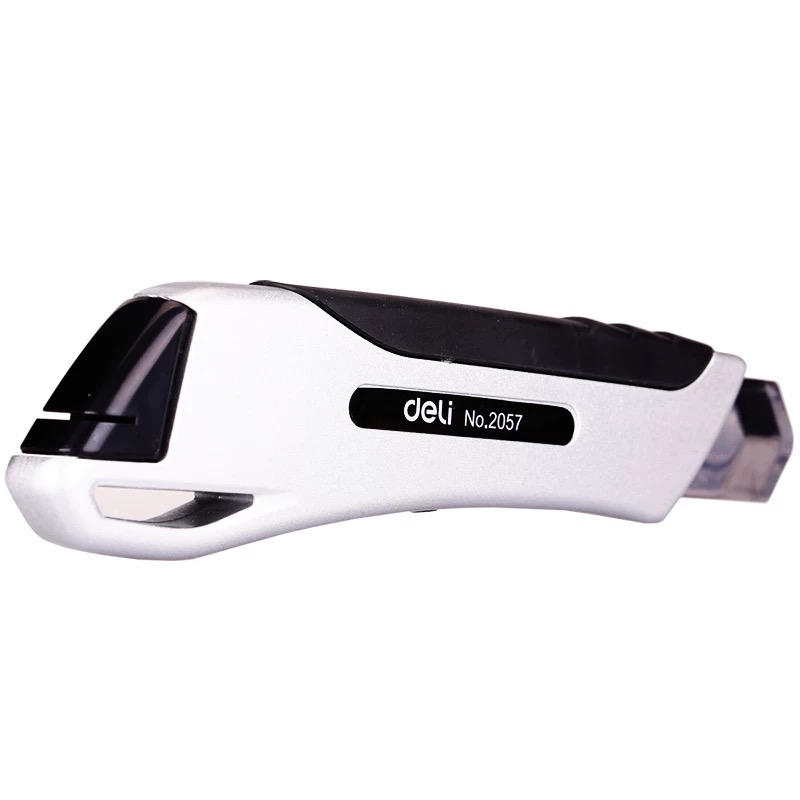 Deli 18mm sharp zinc alloy knife case Utility knife 2057 Item Picture