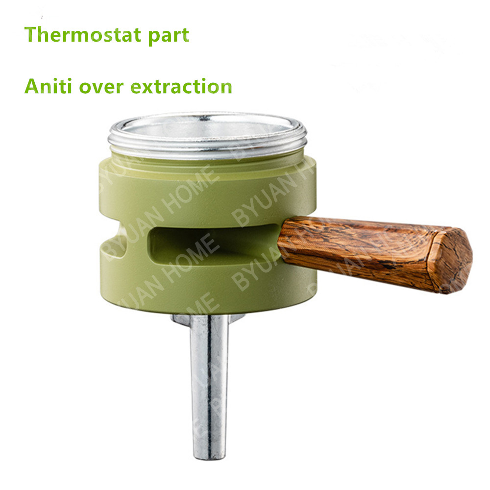 Temperature-controlled Mocha pot, double-valve, two-cup Italian coffee pot, hand-brewed coffee, home, outdoor and camping coffee pot, Mocha pot Application Scenario
