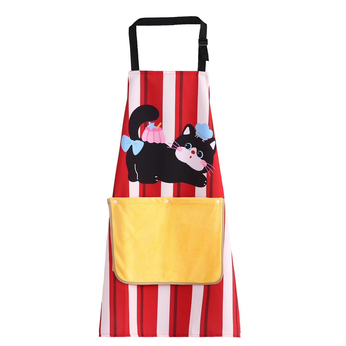 Apron Kitchen household washable 2026 new oil-proof and waterproof waistcoat, high school girls' appearance level, young cooking Item Picture