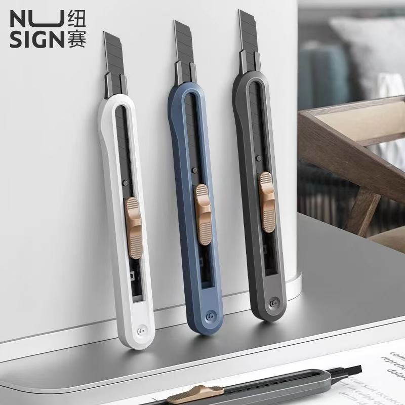 Delinusai 9mm Utility Knife NS063 (White/Black/Blue)