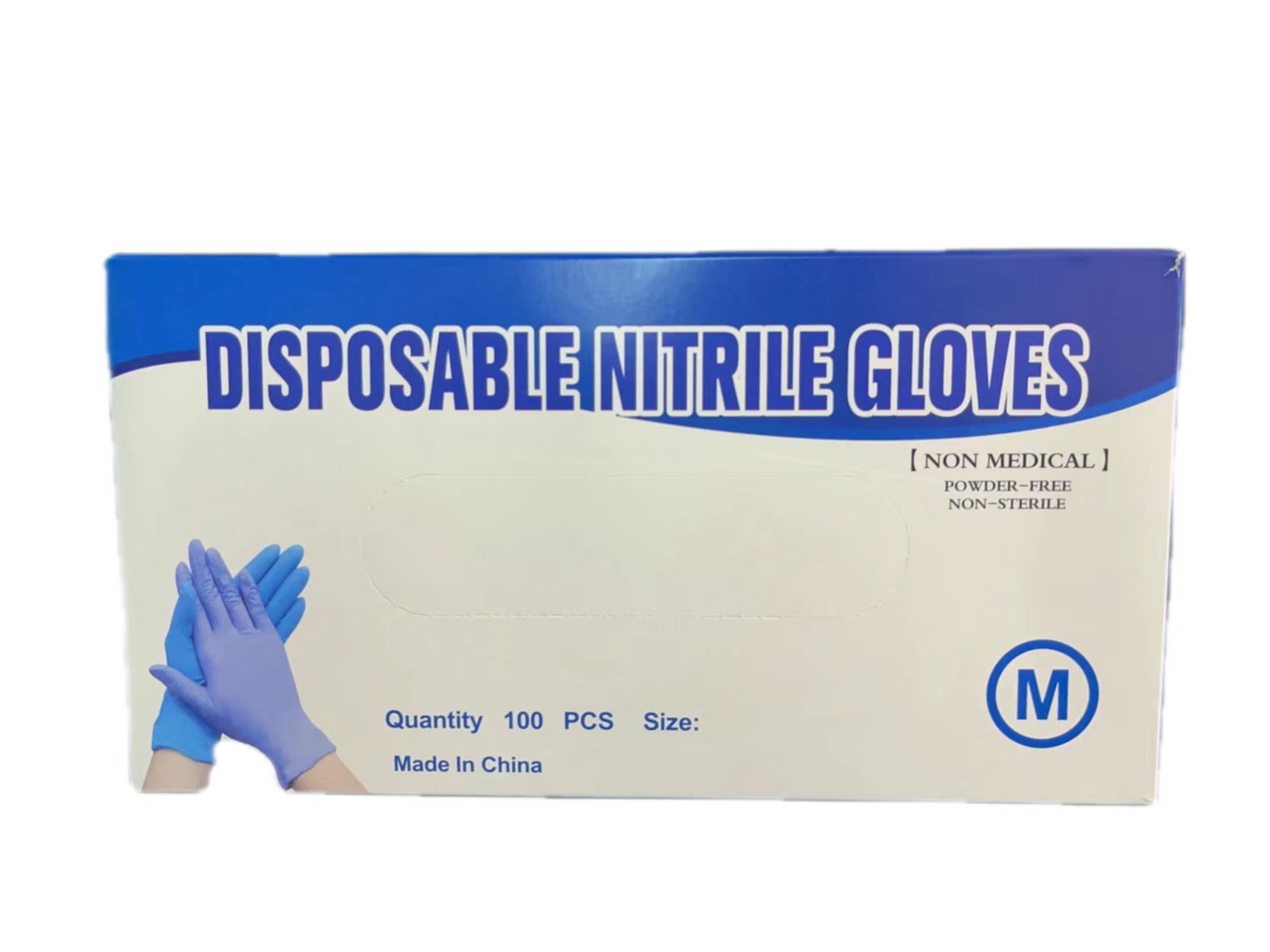 High-quality nitrile gloves, disposable hand protection gloves, oil-resistant and durable hygiene products, nitrile gloves Item Picture