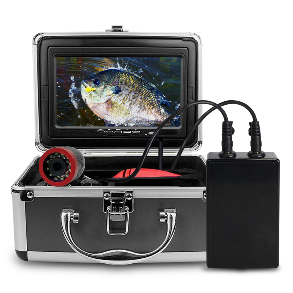 Fish finder display screen, camera, underwater high-definition night vision, sea fishing video, photography, visual fishing rod, camera complete set