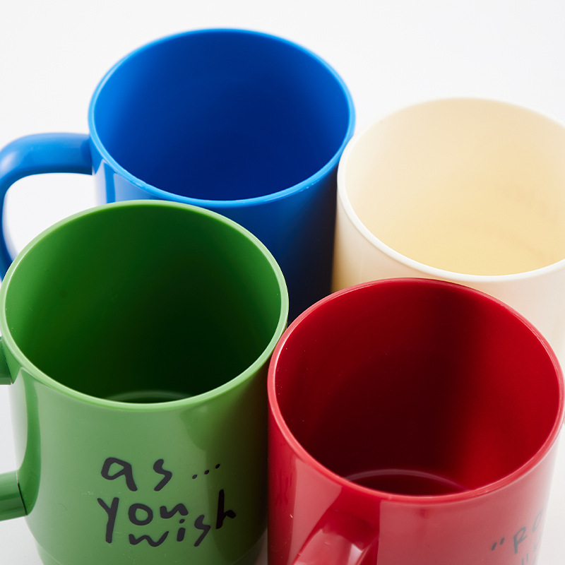 J76-9028 Creative Household Toothbrush Cup with high appearance Level, large capacity for brushing teeth, cute mouthwash cup, high-end plastic cup Specification image