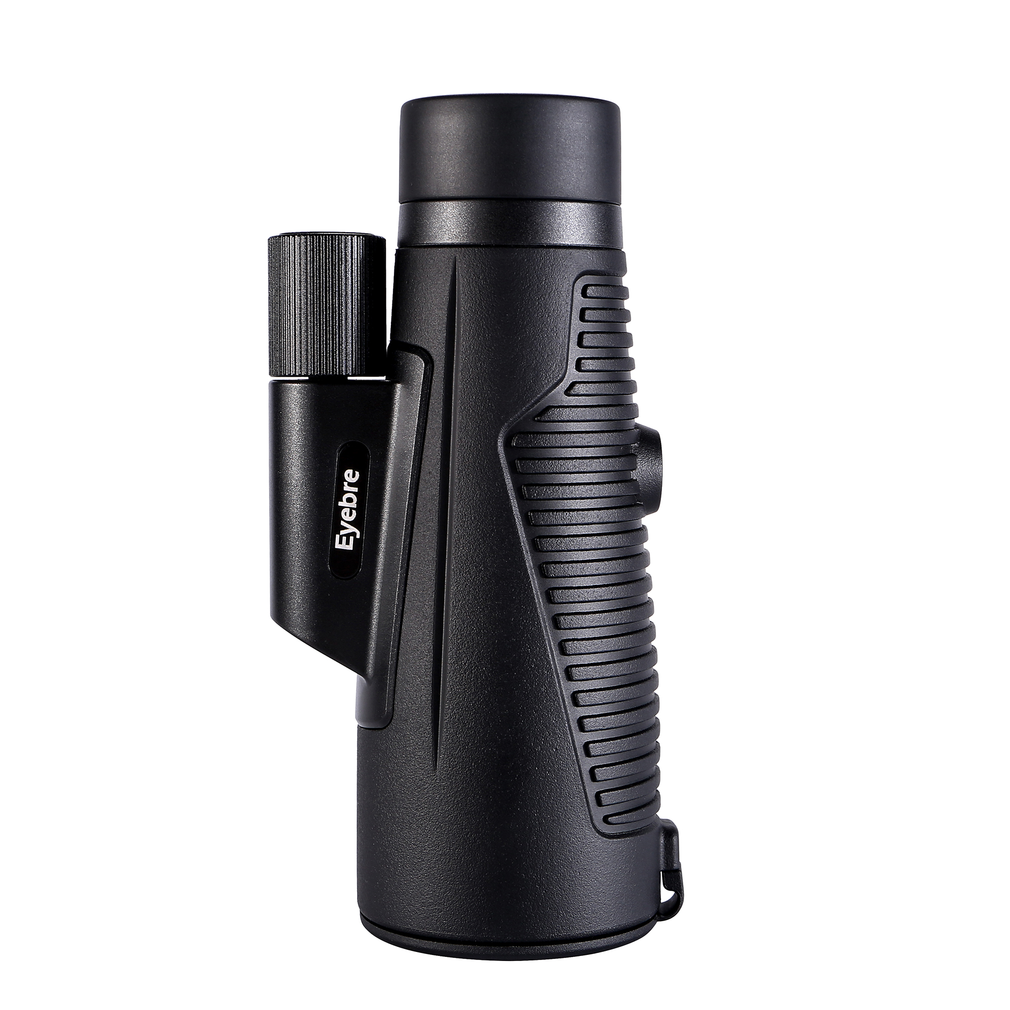 Black 12X50 ED monocular binoculars with large aperture, high-definition low-light night vision, suitable for outdoor bird watching and mobile phone binoculars
