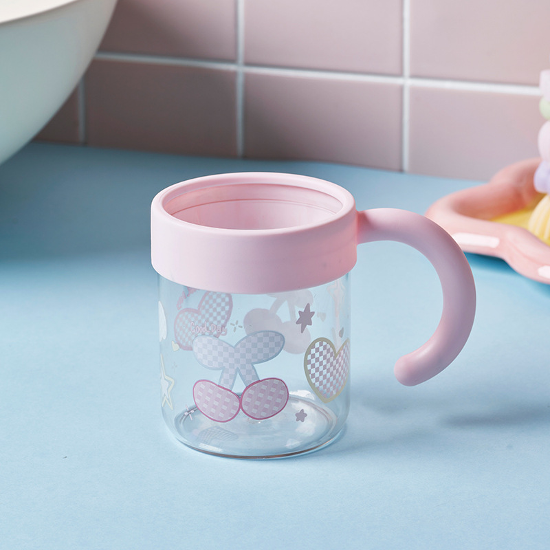 M04-7179 dibujos animados niños cepillo de dientes tazas adolescentes corazón alto nivel de apariencia hogar pareja taza de tocador residencia estudiantil detail image 8