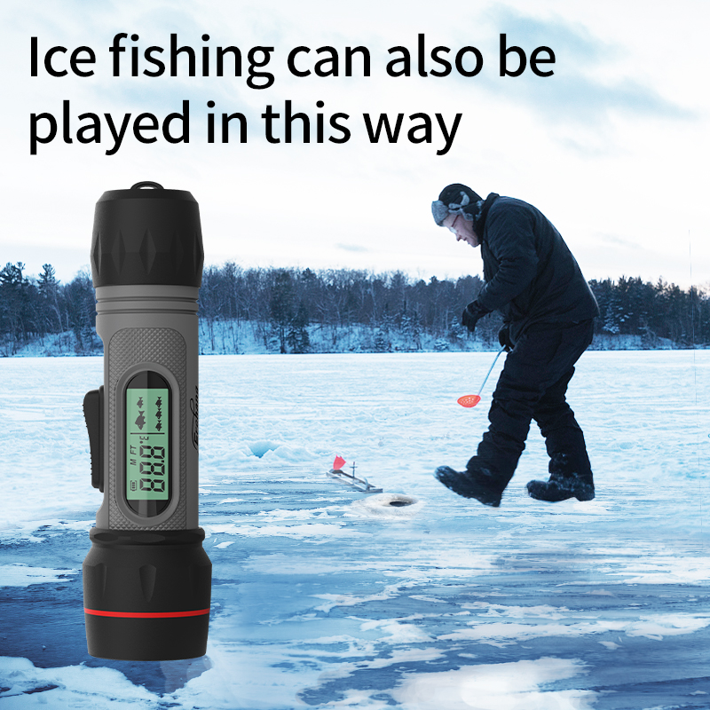 Sonar ice barrier fish detector, wireless Bluetooth waterproof intelligent fishing gear, fishing gear, wifi version