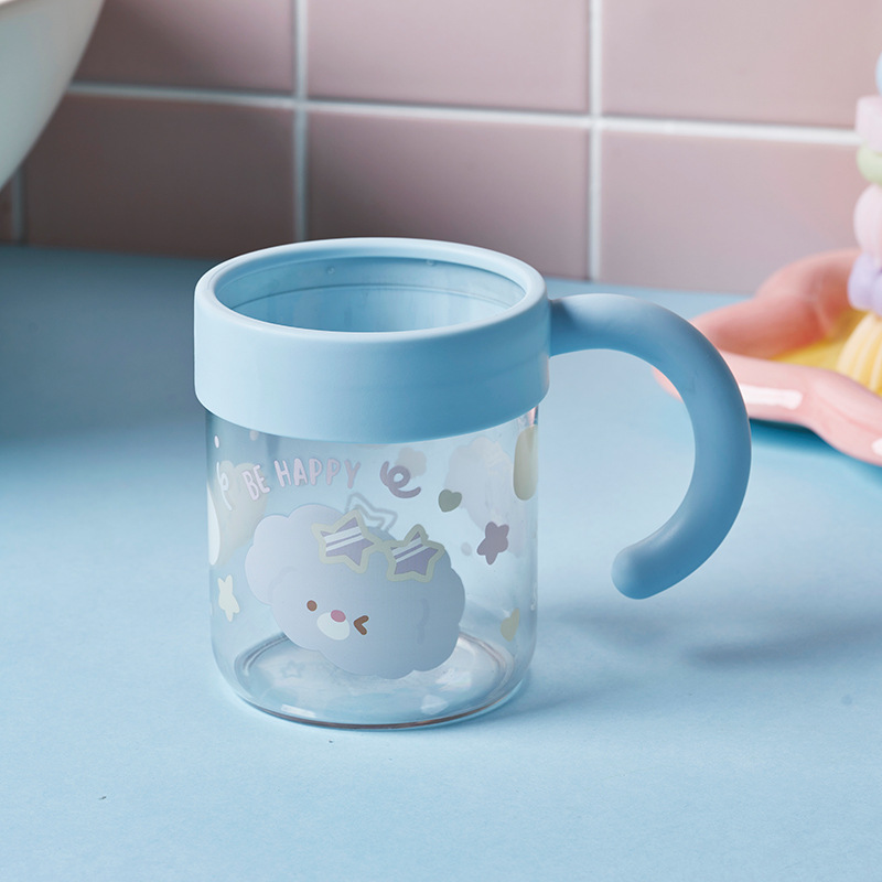 M04-7179 dibujos animados niños cepillo de dientes tazas adolescentes corazón alto nivel de apariencia hogar pareja taza de tocador residencia estudiantil Specification image