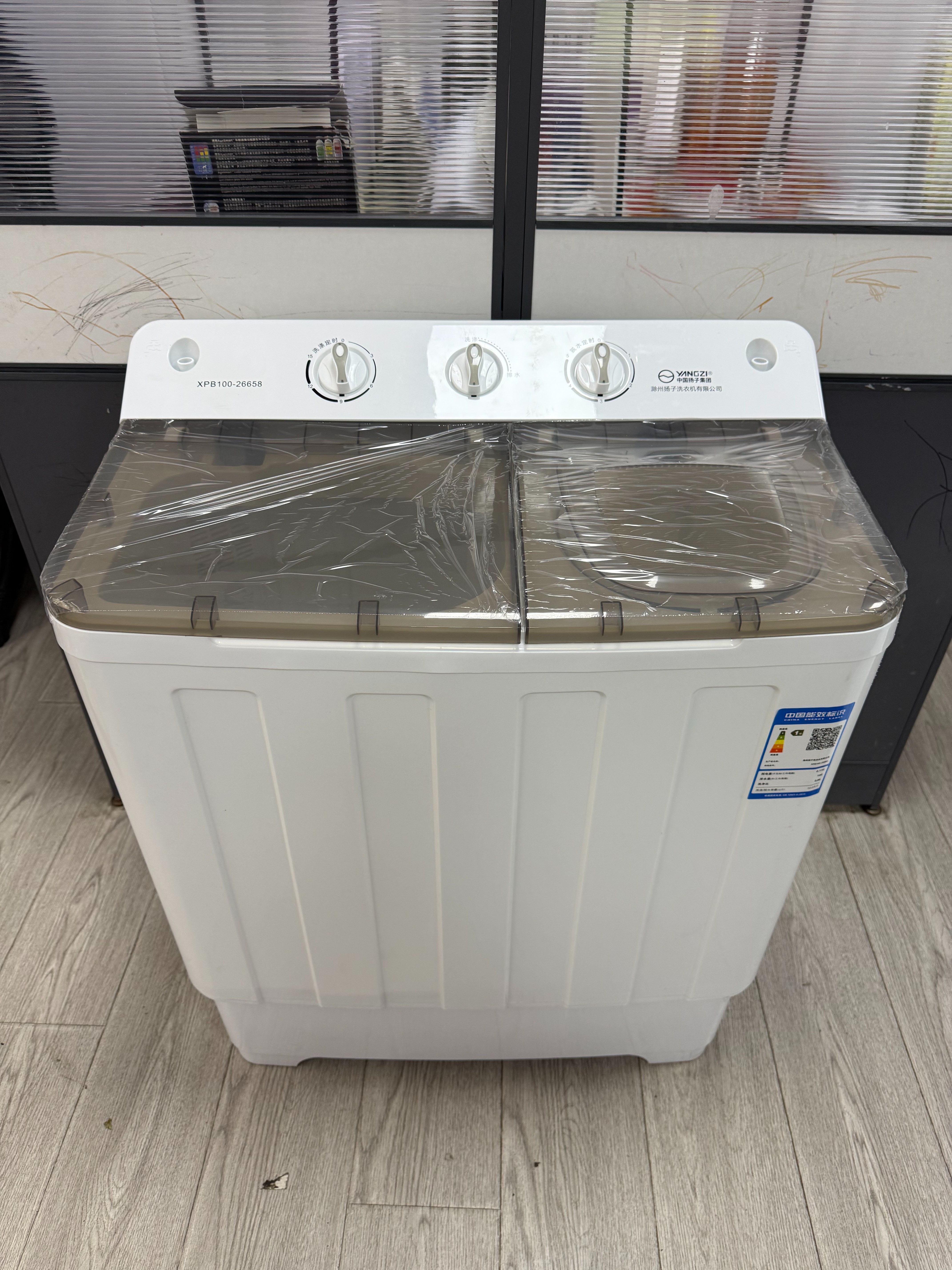 Blanco doble barril lavadoras engranajes lavadoras piezas accesorios trípode mantenimiento reemplazo soporte uso