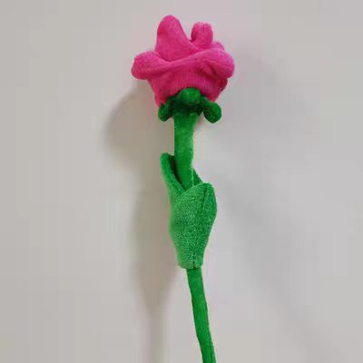 布艺卡通仿真玫瑰花毛绒玩具婚礼娃娃创意母亲节婚庆装饰情人节礼详情7