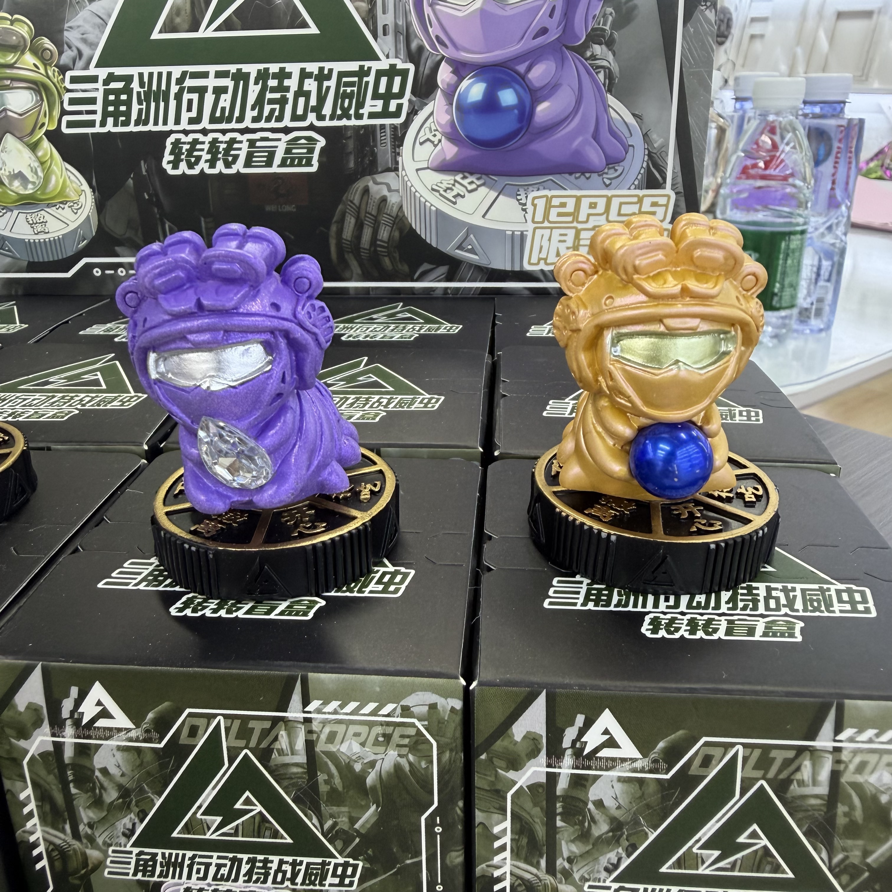 "Delta Operation Special Forces Weichong Colorful Blind Box Q-version figure collectible Gift randomly given away. Specification image