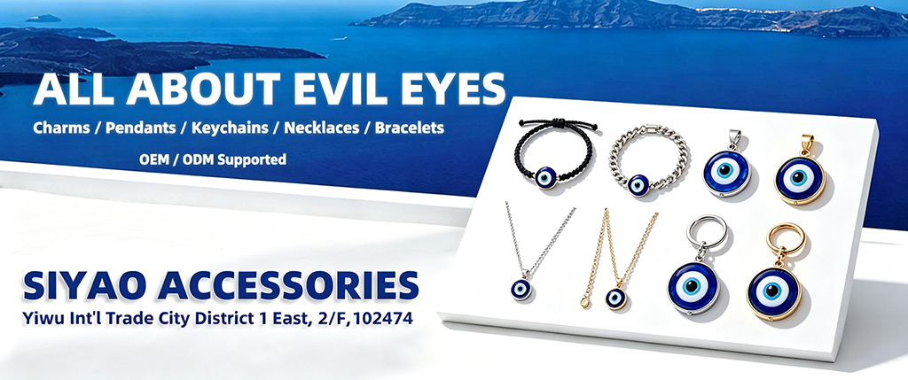 耳其希腊旅游纪念品玻璃蓝眼睛饰品挂饰思遥Turkish Evil Eye详情1