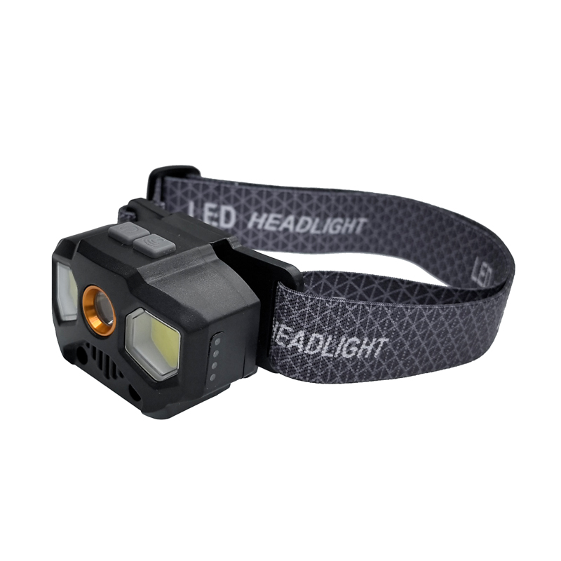 A01 Charging Smart Waving Sensor Headlamp, COB Cycling headlamp, Outdoor Camping lamp, miner's lamp, repair headlamp, camping lamp, Fishing lamp details Picture