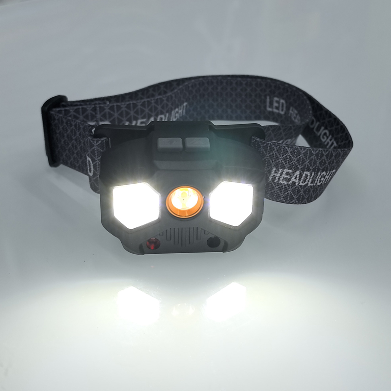 A01 Charging Smart Waving Sensor Headlamp, COB Cycling headlamp, Outdoor Camping lamp, miner's lamp, repair headlamp, camping lamp, Fishing lamp Specification image