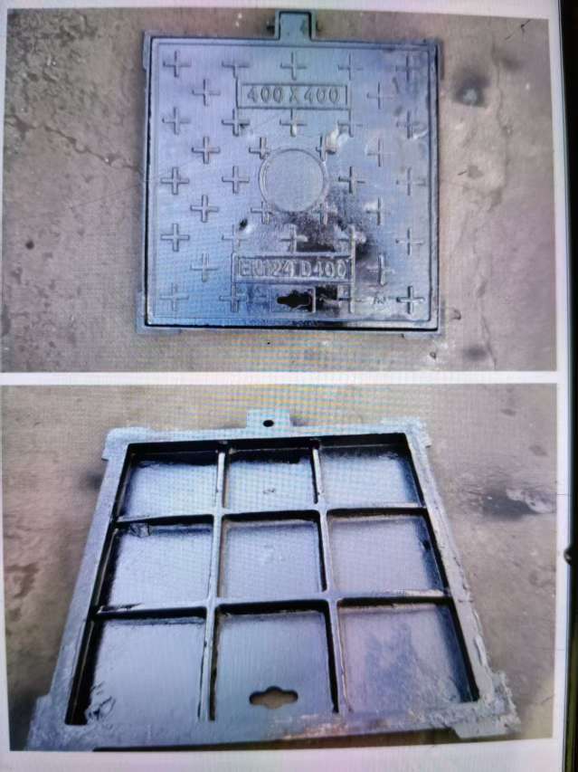 Municipal heavy-duty manhole covers for sewer sewage, round square cast iron manhole covers, ductile iron manhole covers, fire protection waterstop, ductile iron round manhole covers, sewage and stormwater sewer manhole covers, ball milling manhole covers, drainage sand well covers, and round manholes detail image 2