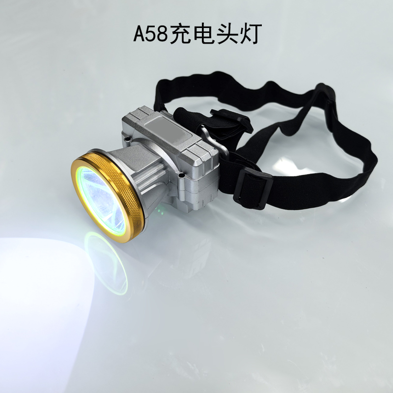 A58 charging headlamp, cycling headlamp, outdoor camping headlamp, mining lamp, repair headlamp, camping headlamp, fishing headlamp