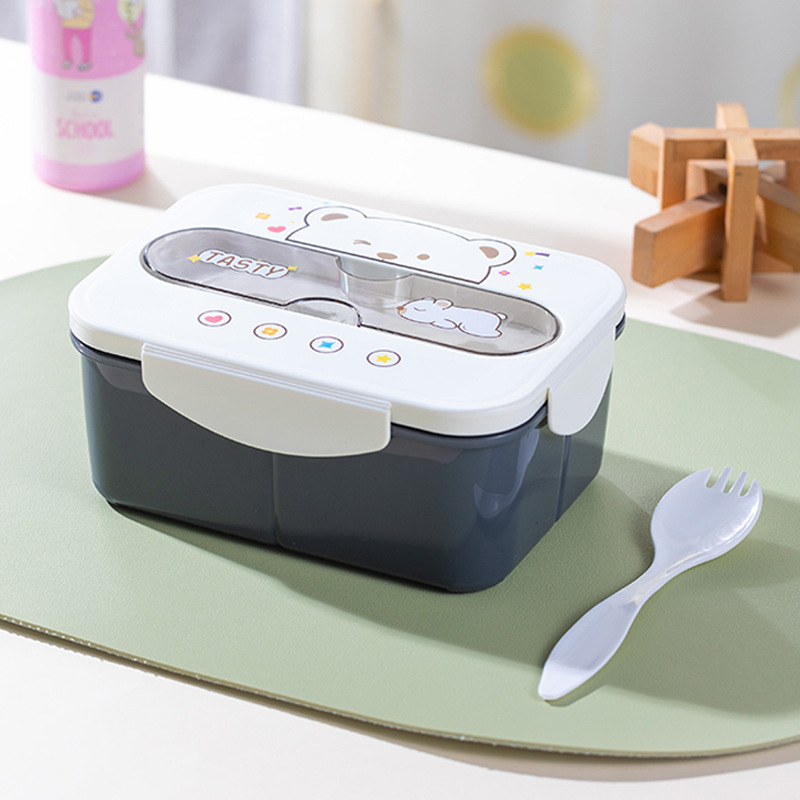 S42-6026B best-selling lunch box, student lunch box, plastic bento, lunch box manufacturer wholesale detail image 3