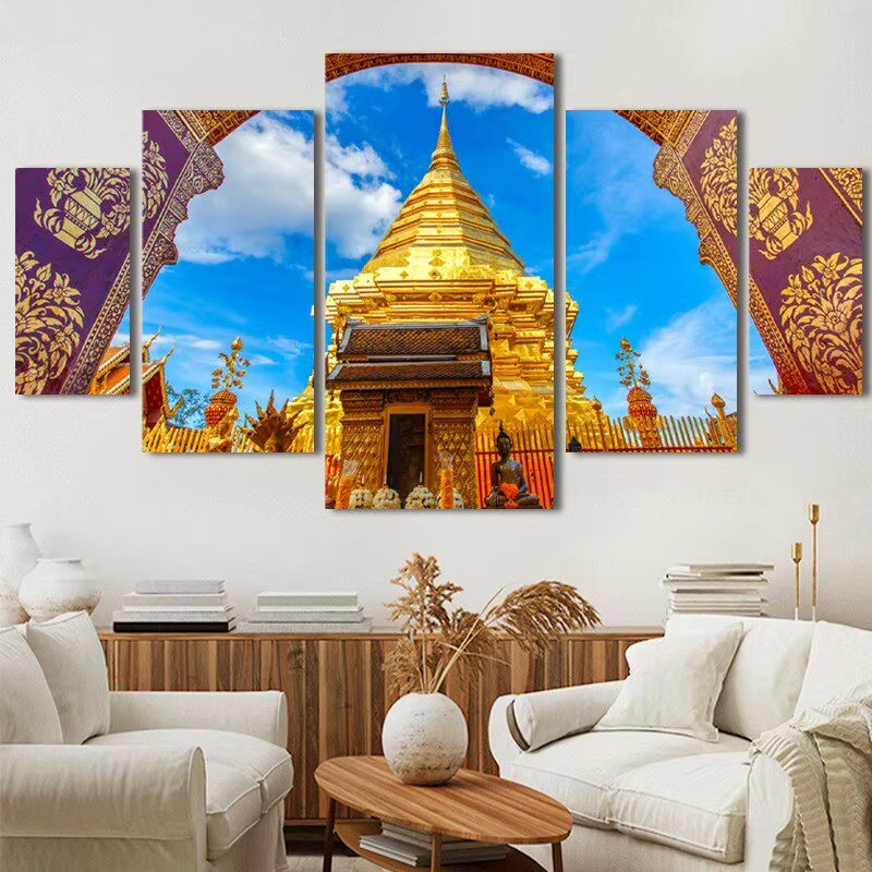 Thai architectural decorative art in Southeast Asian style is suitable for hotels, guesthouses, fitness centers and Dai-style clubs Item Picture