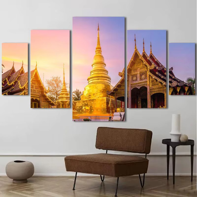 Thai architectural decorative art in Southeast Asian style is suitable for hotels, guesthouses, fitness centers and Dai-style clubs Application Scenario