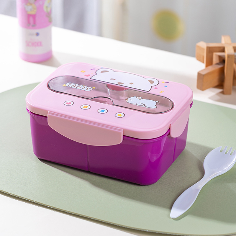 S42-6026B best-selling lunch box, student lunch box, plastic bento, lunch box manufacturer wholesale detail image 7