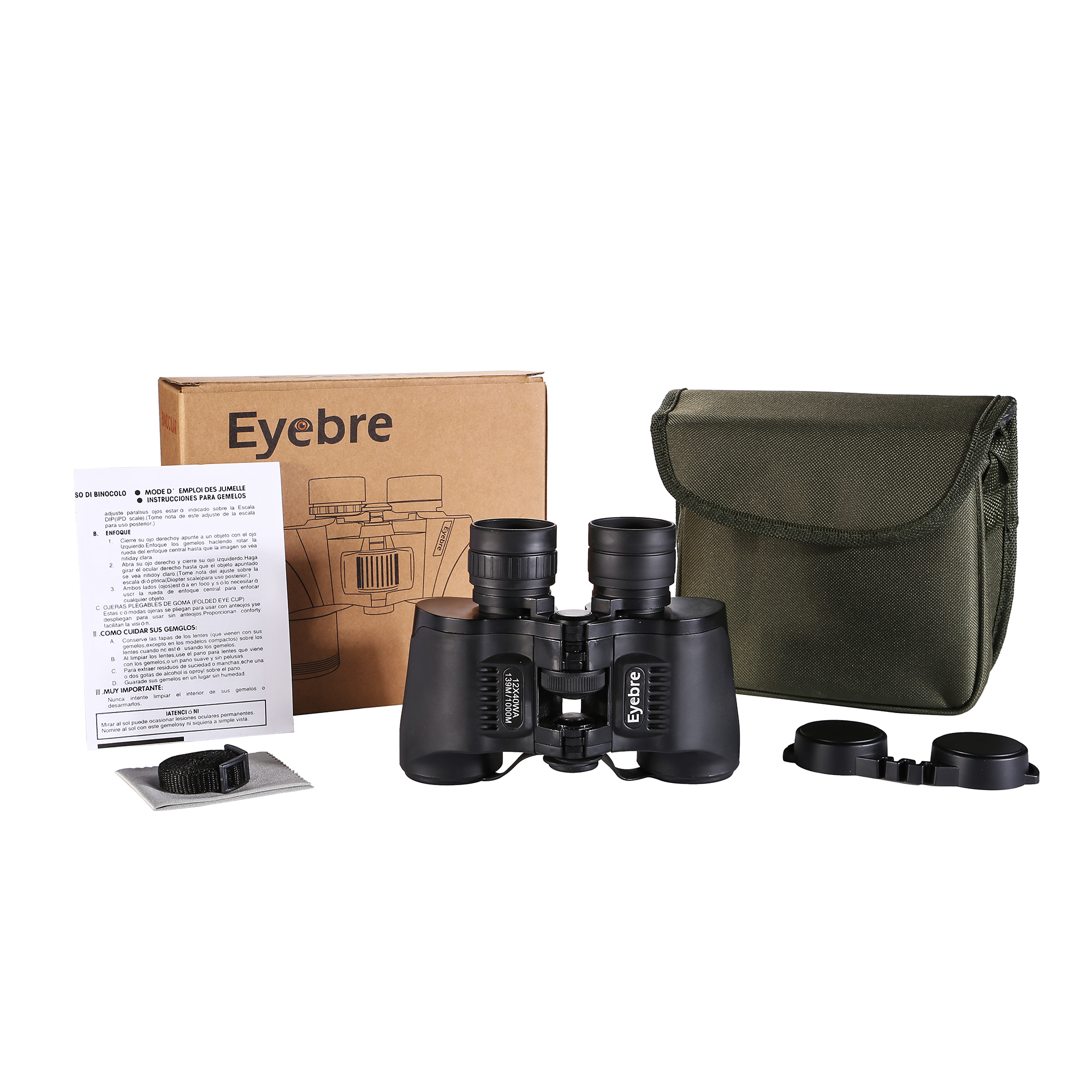 Eyebre 7X32 hd binoculares portátiles gran angular al aire libre montaña observación telescopio de observación Item Picture