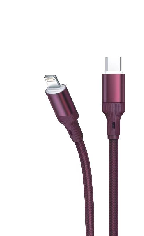 The best-selling PD braided data cable is suitable for Apple 18 dual Type-C fast charging cables. Wholesale of iPhone charging cables. - 8