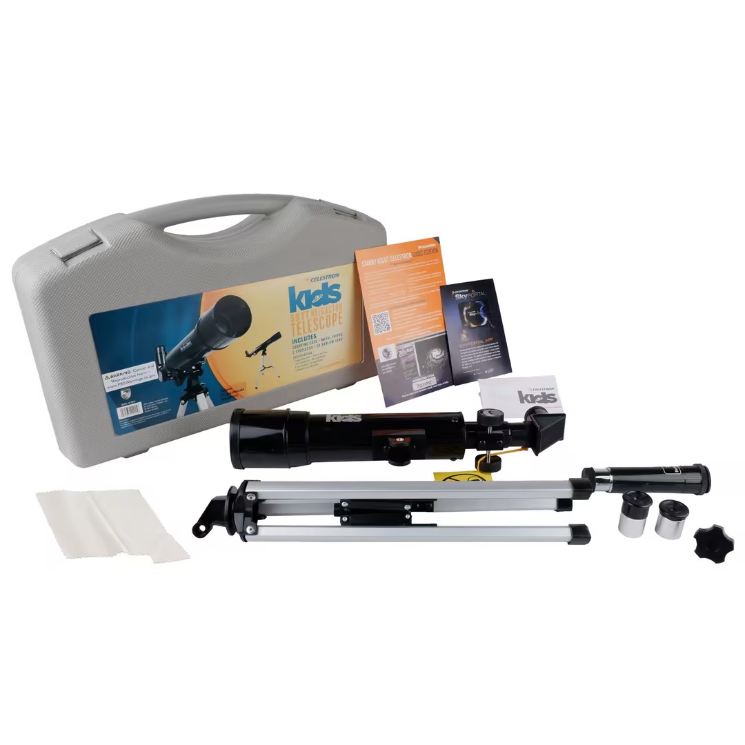 36050TX High-Definition high-magnification Astronomical Telescope with hard storage case, a gift telescope for primary and secondary school students' scientific experiments and moon observation Item Picture