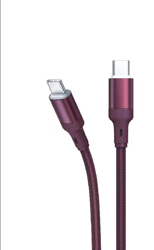 The best-selling PD braided data cable is suitable for Apple 18 dual Type-C fast charging cables. Wholesale of iPhone charging cables. - 3