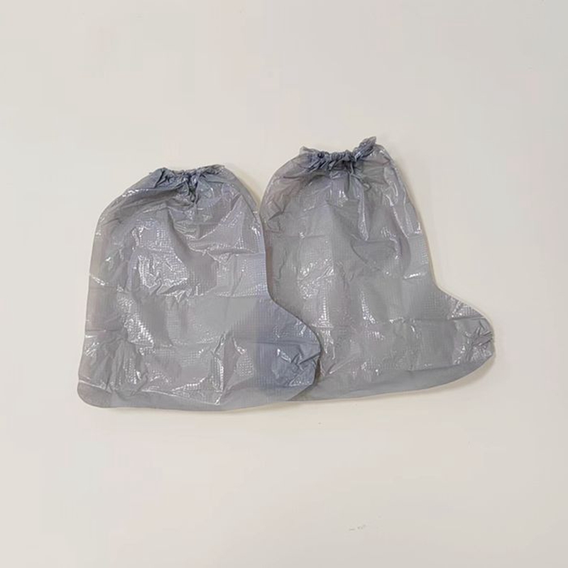 Bonin wholesale nuevo paquete pequeño independiente cubierta de zapatos desechables impermeable al aire libre para la escuela plástico portátil estilo de tubo medio para niños cubierta de zapatos de lluvia Item Picture