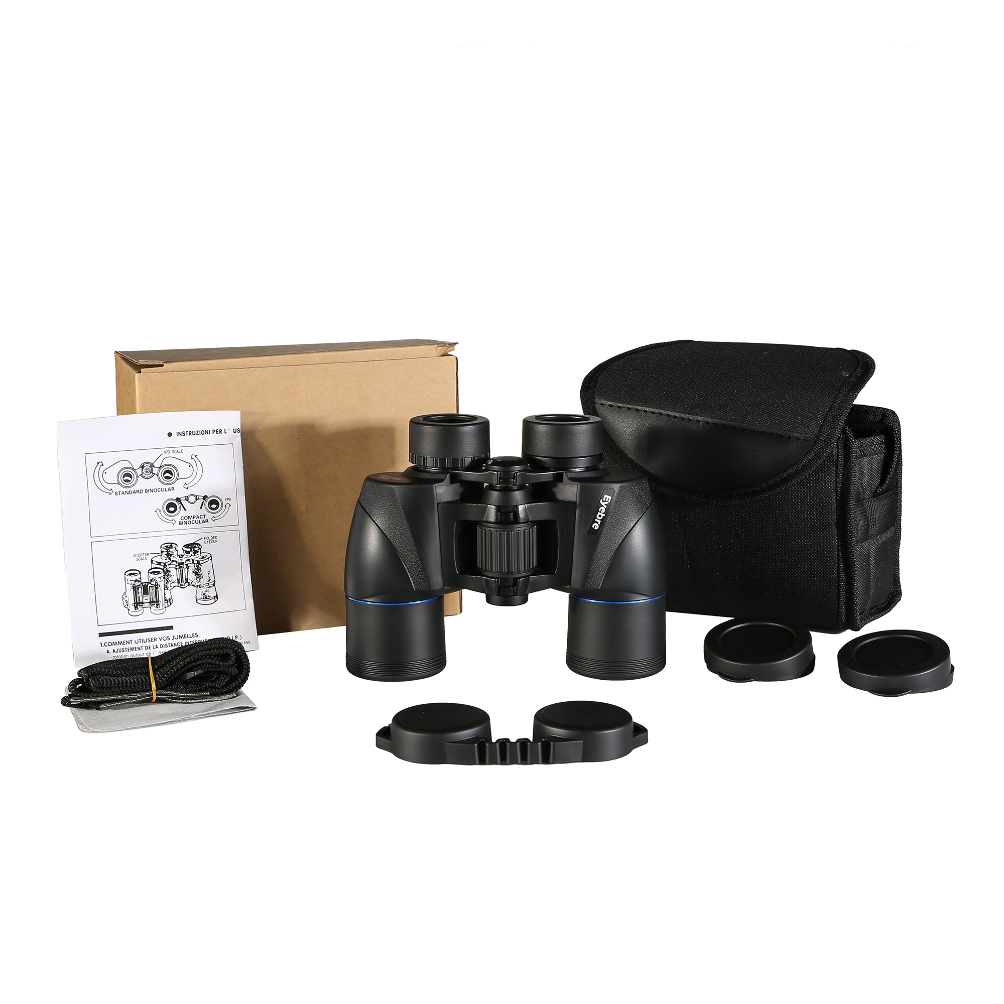 Eyebre CB3 8x40 binoculars high-definition high-magnification large eyepiece portable outdoor sightseeing travel Item Picture