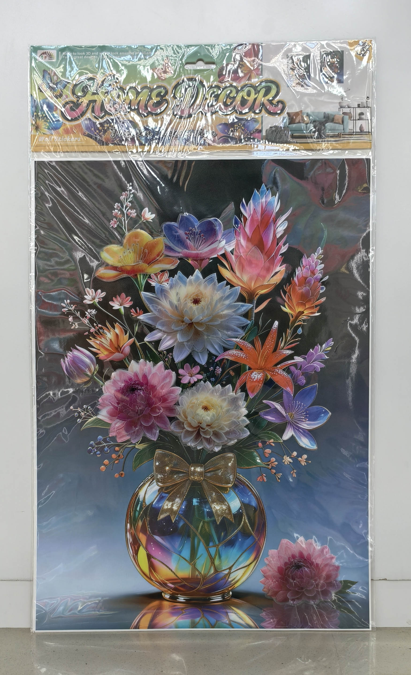 CSH-A vase photo frame layer upon layer decorative stickers