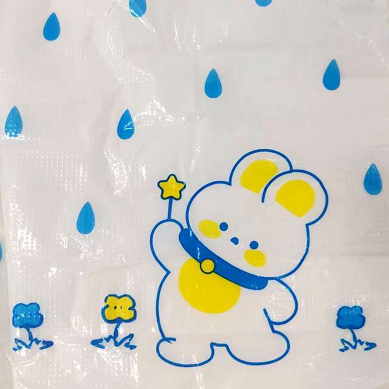 Li Wang disposable shoe covers, printed waterproof rain shoe covers, individual packaging portable foot covers, adult shoe covers, new strip-shaped shoe covers Specification image